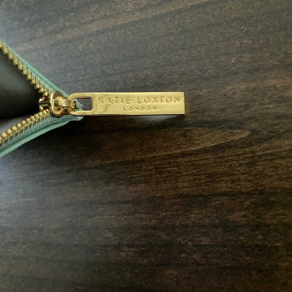 Katie Loxton London Mint Green Clutch